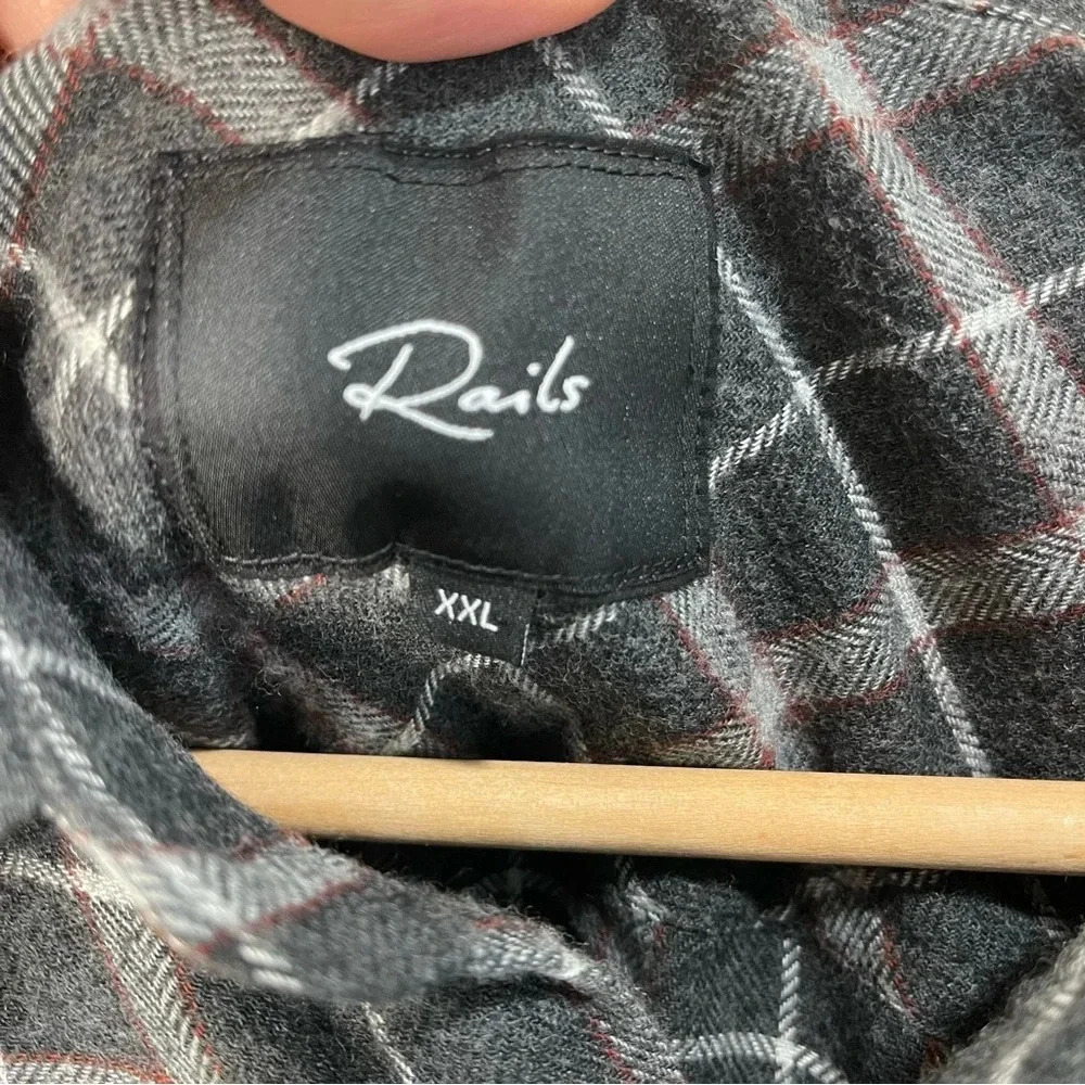 Rails Men’s Felix Button Down Long Sleeve Plaid S… - image 7